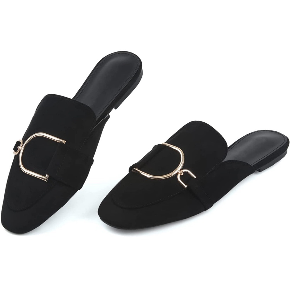 NWOT MUSSHOE Mules for Women Slip on Flats Loafers